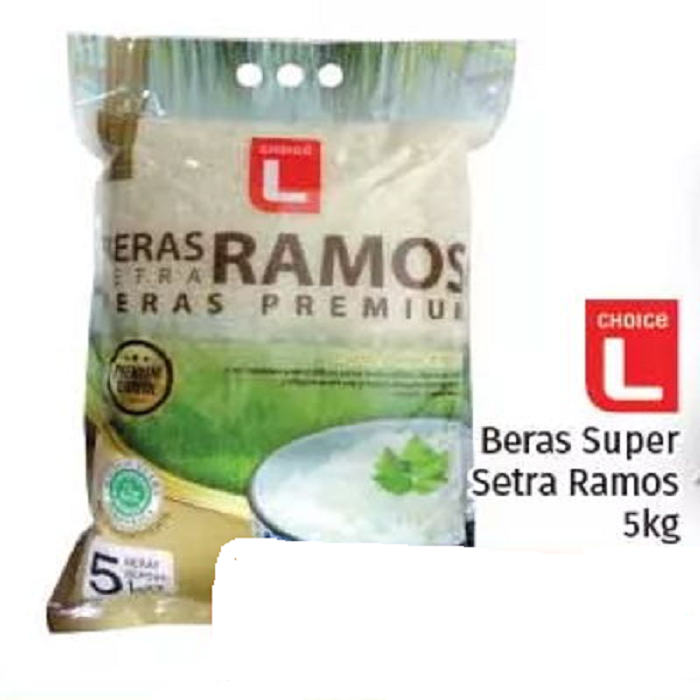 Choice L blue beras lokal premium 5kg